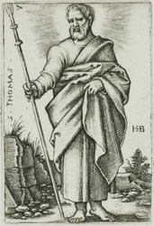 St. Thomas, plade 7 fra De Tolv Apostle