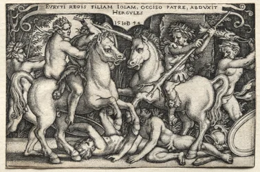 The Labours of Hercules: Hercules Abducting Iole