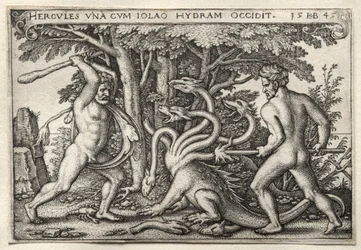 The Labours of Hercules: Hercules Killing the Lernean Hydra