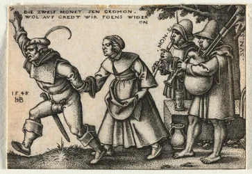 Bondebrylluppet eller de tolv måneder: nr. 7, 1546.