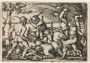 Bondebrylluppet eller de tolv måneder: nr. 9, 1547.