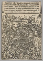 Krig med Venedig, plade 21 fra historiske scener fra kejser Maximilian I