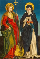 Sankt Margaretha og Sankt Ottilia - Inzigkofen-alteret