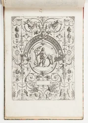 Tavle 15, fra Grotteßco på forskellige måder (Various Grotesques)