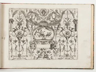 Tavle 24, fra Grotteßco: på forskellige måder (Various Grotesques)