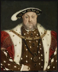 Portræt af Henrik VIII, anden halvdel af 1500-tallet (olie på egetræspanel)