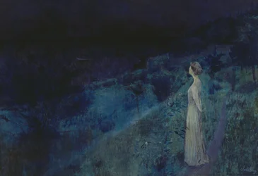 The Silence (olie på lærred)