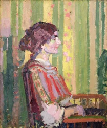 Mrs Robert Bevan, ca. 1913 (olie på lærred)