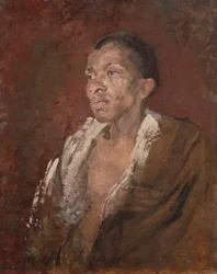 Studie af en sort mand, ca. 1905