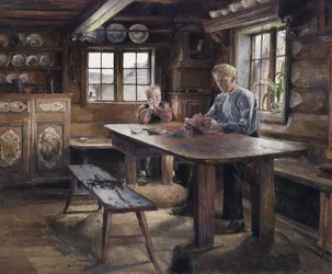 Interiør, lektier