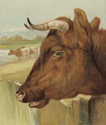 Vennen af børnehaven (chromolitho)