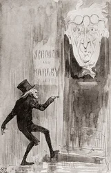 Illustration til A Christmas Carol fra The Christmas Books af Charles Dickens