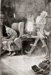 Illustration til A Christmas Carol fra The Christmas Books af Charles Dickens