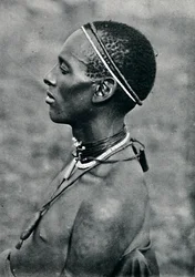 En Hima fra Mpororo, Ækvatorialafrika, vest for Victoria Nyanza, 1912