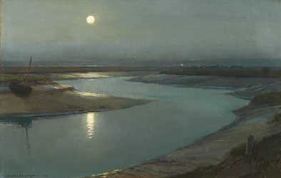 Coastwise Lights, ca. 1923 (olie på lærredstavle)