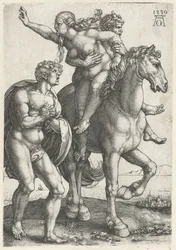 Bortførelse af en kvinde af en satyr