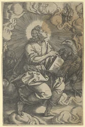 Sankt Johannes, fra De fire evangelister, 1539.