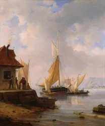 Sejlbåde i havnen