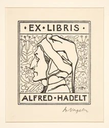 Bogplade: Alfred Hadelt