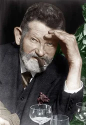 Heinrich Zille / Foto omkring 1918