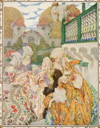 Svinehyrden fra fortællinger af HC Andersen, pub. 1911