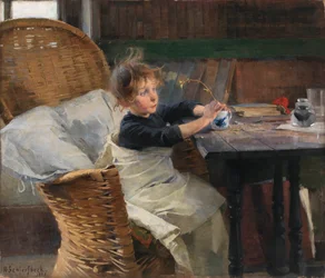 Den rekonvalescente, 1888