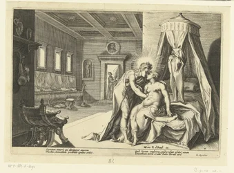 Apollo forfører Leucothea Ovids metamorfoser (serietitel)