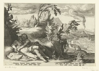 Corvus fanger pigen Coronis Ovids metamorfoser (serietitel)