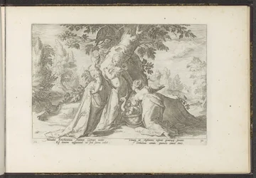 Cecrops døtre åbner Minerva .s kurv Ovids metamorfoser (serietitel) Genskabelser af P. Ovidius Naso (serietitel)