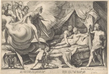 Mars og Venus overraskede af Apollo Metamorphoses of Ovid (serietitel)