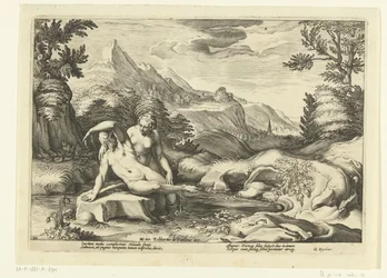 Salmacis og Hermafroditus Ovids Metamorfosen (serietitel)