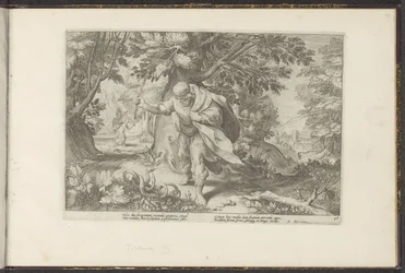 Tiiresias slår to parrende slanger Ovids metamorfoser (serietitel) Genskabelser af P. Ovidius Naso (serietitel)