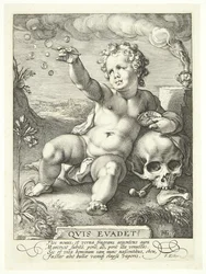 Allegori over livets flygtighed ("Quis Evadet?")