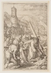 Kristus bærer korset, fra The Passion