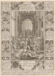 Dissidium in Ecclesia, ark 8 i serien »Allegorier over den kristne tro«