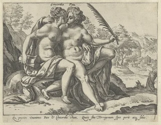 Enhed og fred (Concordia / Pax) De forenede dyder (serietitel)