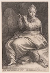 Euterpe, musikkens muse, fra De ni muser