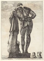 Hercules Farnese, set bagfra