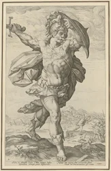 Horatius Cocles, blad 2 i serien »Romerske helte«