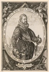 Portræt af Jaques de la Faille