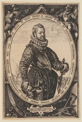 Portræt af Jacques de la Faille