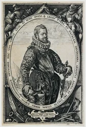 Portræt af Jacques de la Faille