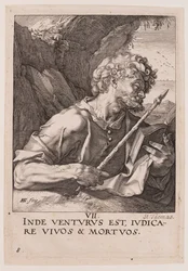 Thomas, fra Kristus, apostlene og Paulus med trosbekendelsen