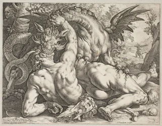 Dragen fortærer Cadmus