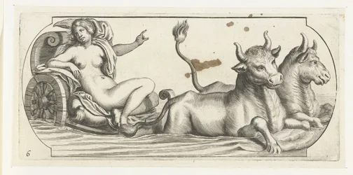 Europa på en vogn Nouveau Livre des Dieux et Deeßes De la Marine Bouckje of Sea Gods and Goddesses (serietitel)
