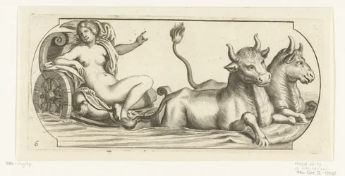 Europa på en vogn Nouveau Livre des Dieux et Deeßes De la Marine Bouckje of Sea Gods and Goddesses (serietitel)
