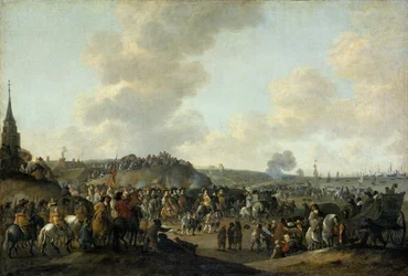 Kong Charles II af Englands afgang fra Scheveningen, 2. juni 1660, 1683