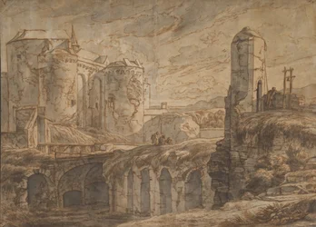 Brugge-porten ved Sluis, 1661.