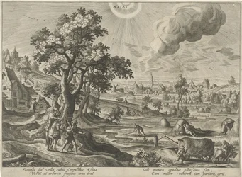 Sommer Aestas (titel på objekt) De fire årstider (serietitel)