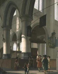 Et kirkeinteriør